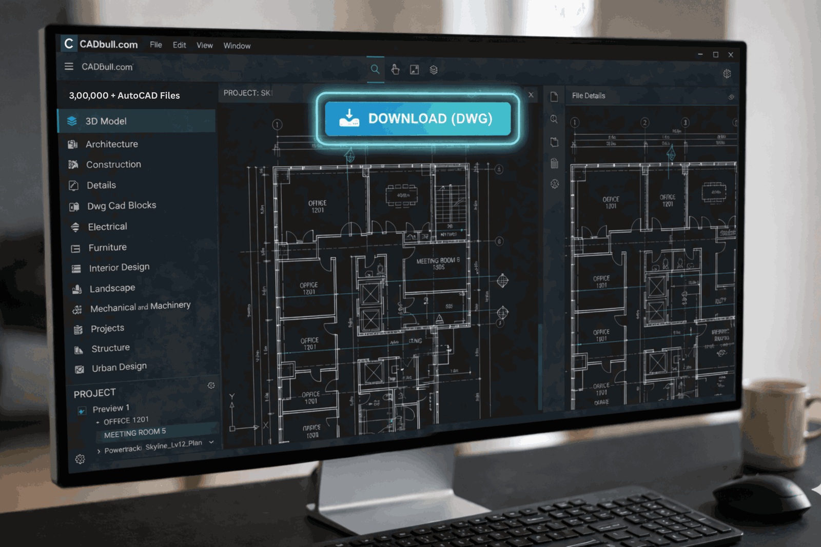 How to Download CAD Drawings from Cadbull Step by Step Guide